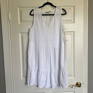 White sun dress